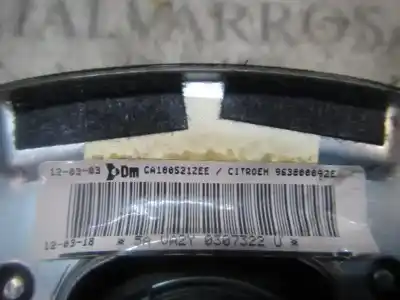 Peça sobressalente para automóvel em segunda mão airbag dianteiro esquerdo por citroen c3 1.4 referências oem iam   