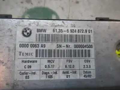 Second-hand car spare part electronic module for bmw serie 7 (e65/e66) 730d oem iam references 61359196974  61356924872