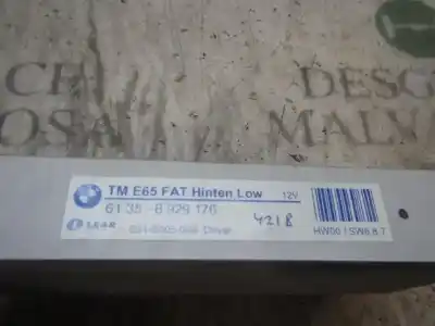 Second-hand car spare part electronic module for bmw serie 7 (e65/e66) 730d oem iam references 61356964142  61356929176