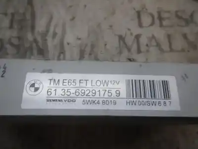 Pezzo di ricambio per auto di seconda mano modulo elettronico per bmw serie 7 (e65/e66) 730d riferimenti oem iam 61356964141  613569291759