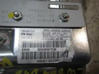 Peça sobressalente para automóvel em segunda mão airbag frontal lado esquerdo por bmw serie 7 (e65/e66) 730d referências oem iam 72129180927 30321241b 30321241b