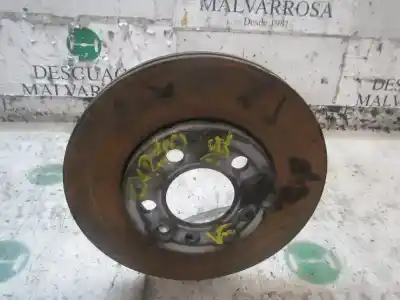 Peça sobressalente para automóvel em segunda mão DISCO DE TRAVÃO DIANTEIRO por VOLKSWAGEN POLO (6R1)  Referências OEM IAM 6R0615301  