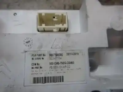 Peça sobressalente para automóvel em segunda mão quadrante por peugeot 308 active referências oem iam 9807588380  9807588380