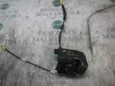 Second-hand car spare part rear right door lock for peugeot 308 active oem iam references 9807954780