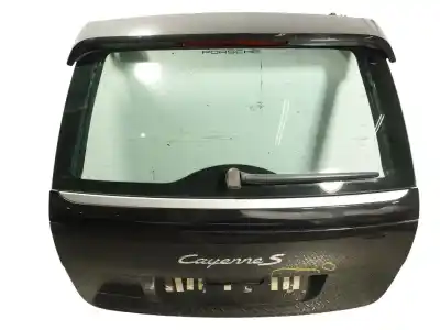 Peça sobressalente para automóvel em segunda mão porta da mala / tampa traseira por porsche cayenne (typ 9pa) 4.5 v8 cat referências oem iam 