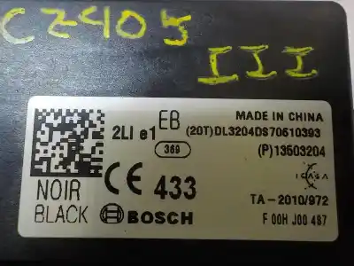 Pezzo di ricambio per auto di seconda mano modulo elettronico per opel corsa e selective riferimenti oem iam 13523279 f00hj00487 13503204