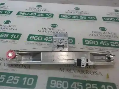 Second-hand car spare part rear right window regulator for opel corsa e selective oem iam references 13188504  