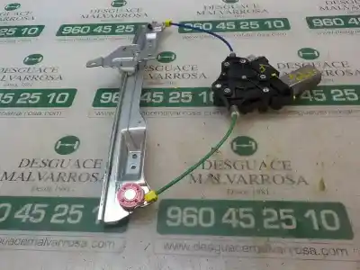 Second-hand car spare part driver left window regulator for opel corsa e selective oem iam references 13447038  