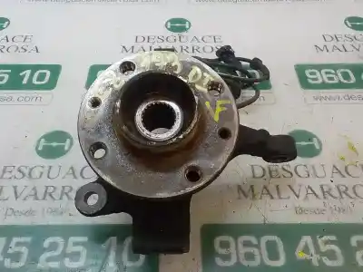 Peça sobressalente para automóvel em segunda mão manga de eixo dianteira esquerda por nissan note (e11e) 1.5 dci turbodiesel cat referências oem iam 40015ax600
