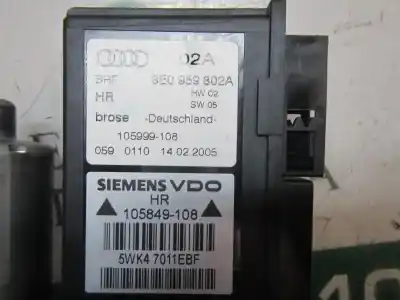 Second-hand car spare part rear right window motor for audi a4 avant (8e) 3.0 tdi quattro oem iam references 8e0959802e 5wk47011ebf 8e0959802a