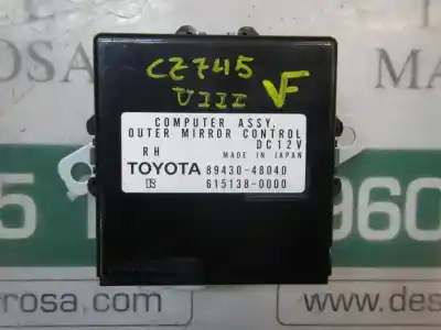 Автозапчасти б/у электронный модуль за lexus rx 3.3 v6 24v cat ссылки oem iam 8943048040