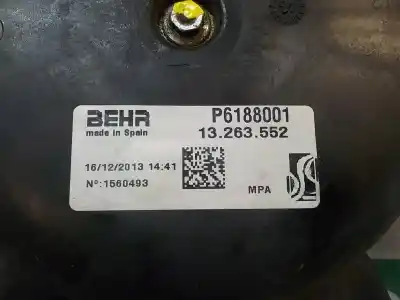 Автозапчастина б/у електро вентилятор для opel corsa d selective посилання на oem iam   