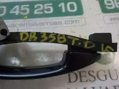 Peça sobressalente para automóvel em segunda mão puxador exterior traseiro direito por ford fiesta (cb1) motor 1.6 ltr. - 70 kw tdci cat referências oem iam 1757131  
