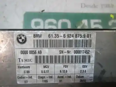 Second-hand car spare part electronic module for bmw serie 7 (e65/e66) 4.4 v8 32v cat oem iam references 61356927319  613569248759