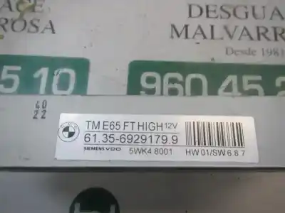 Second-hand car spare part electronic module for bmw serie 7 (e65/e66) 4.4 v8 32v cat oem iam references 61356964141 5wk48001 61356929179