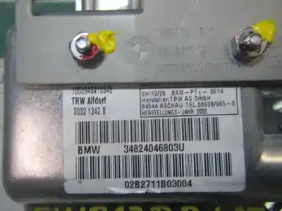 Автозапчасти б/у правая боковая подушка безопасности за bmw serie 7 (e65/e66) 4.4 v8 32v cat ссылки oem iam 72129180928 30321242b 30321242b