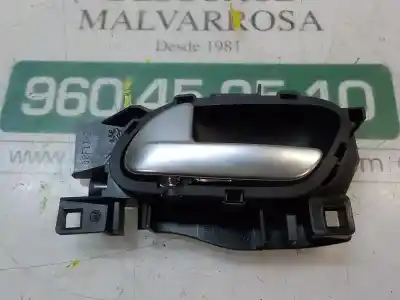 Peça sobressalente para automóvel em segunda mão puxador interior traseiro esquerdo por citroen c4 lim. 1.6 hdi fap referências oem iam 9143t8