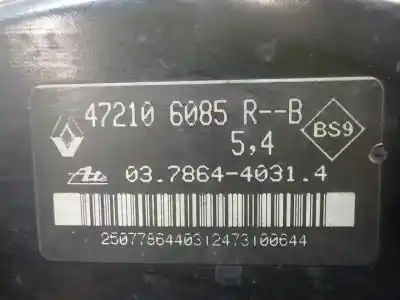 Автозапчасти б/у тормозной серво за dacia dokker 1.6 cat (bivalent. gasolina / gpl) ссылки oem iam 472104244r 03786440314 472106085r