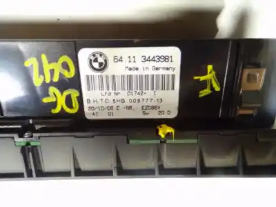 Second-hand car spare part climate control for bmw x3 (e83) 2.0d oem iam references 64113443981 5hb00877713 3443981