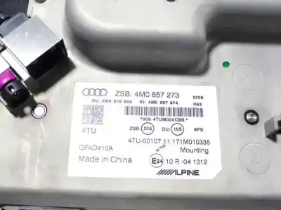 Автозапчасти б/у многофункциональный дисплей за audi q7 (4m) 3.0 tdi quattro ссылки oem iam 4m08572736ps 4tu00107 4m0857273