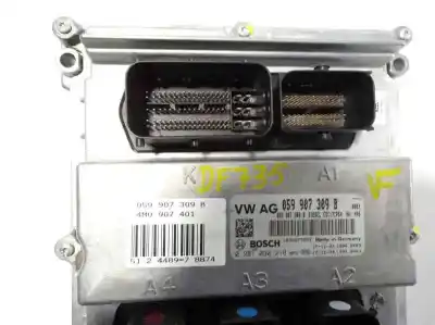 Second-hand car spare part ecu engine control for audi q7 (4m) 3.0 tdi quattro oem iam references 4m09074014m0 0281030218 059907309b