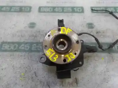 Peça sobressalente para automóvel em segunda mão manga de eixo dianteira esquerda por renault clio iv 1.5 dci diesel fap referências oem iam 400158668r