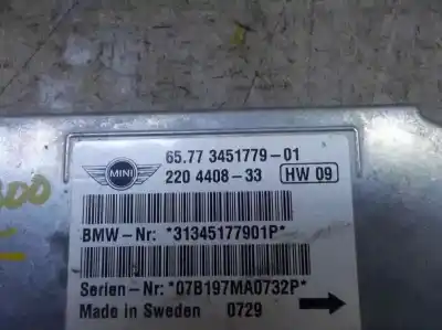 Автозапчастина б/у блок управління подушками безпеки для mini mini (r56) 1.6 16v cat посилання на oem iam 65779812297 220440833 65773451779