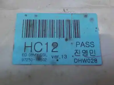 Second-hand car spare part climate control for kia pro_cee´d 2.0 crdi oem iam references 972501h602eq  972501h602