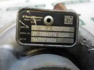 Second-hand car spare part turbocharger for dacia dokker monospace (ke_) 1.5 dci (keaj keah) oem iam references 7701478939  82728353