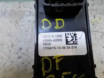 Second-hand car spare part right front power window switch for kia cee´´d 1.4 cat oem iam references 93580a2000wk  