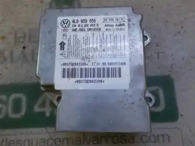 Second-hand car spare part airbag control unit for audi q7 (4l) 3.0 tdi oem iam references 4l0910655b004