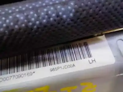 Second-hand car spare part front left curtain airbag for nissan qashqai / qashqai +2 i (j10, nj10, jj10e) 2.0 dci oem iam references   