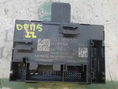 Second-hand car spare part electronic module for seat leon (5f1) fr oem iam references 5q4959592z00  5q4959592