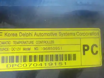 Second-hand car spare part climate control for opel antara 2.0 cdti cat (z 20 dmh / llw) oem iam references   