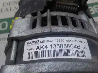 Автозапчасти б/у генератор за opel corsa d (s07) 1.4 (l08 l68) ссылки oem iam   