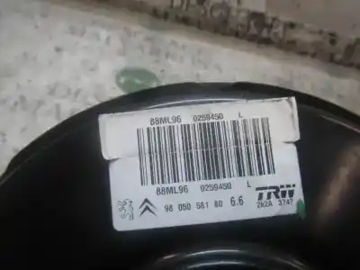 Автозапчастина б/у гальмівний серво для citroen c4 cactus feel посилання на oem iam 1609894980  980505818066