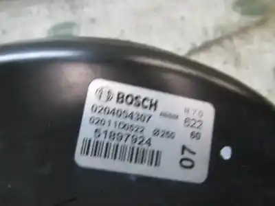 Second-hand car spare part brake servo for fiat doblo cargo 1.3 16v jtd cat oem iam references 77365227 0204054307 51897924