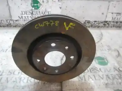 Peça sobressalente para automóvel em segunda mão disco de travão dianteiro por citroen c4 berlina cool referências oem iam 