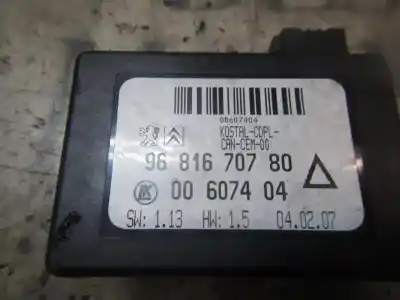Second-hand car spare part electronic module for peugeot 207 xs pack oem iam references 6405jt