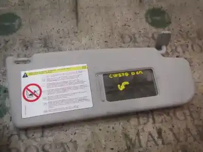 Pezzo di ricambio per auto di seconda mano parasole destro per skoda yeti (5l) 1.2 tsi riferimenti oem iam 1z0857552br2f4