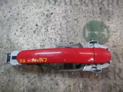 Second-hand car spare part EXTERIOR LEFT REAR DOOR HANDLE for SKODA FABIA (5J2 )  OEM IAM references 3B0837205GGRU  