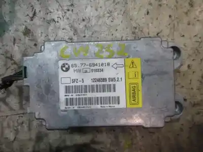 Second-hand car spare part airbag control unit for bmw serie 5 berlina (e60) 2.2 24v cat oem iam references 65776976464