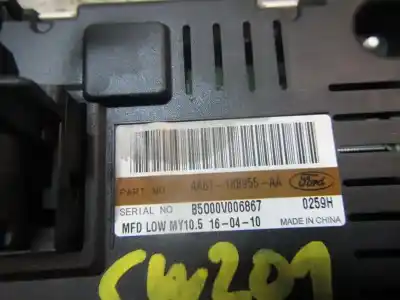 Second-hand car spare part multifunction display for ford fiesta vi (cb1, ccn) 1.4 tdci oem iam references   