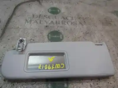 Peça sobressalente para automóvel em segunda mão pára-sol esquerdo por skoda 3.21 ambition referências oem iam 1s0857551b2f4