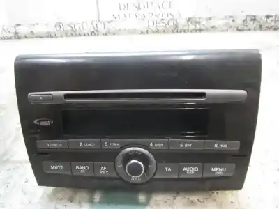 Peça sobressalente para automóvel em segunda mão sistema de áudio / rádio cd por fiat bravo (198) 1.6 16v active multijet (77kw) referências oem iam 735484418