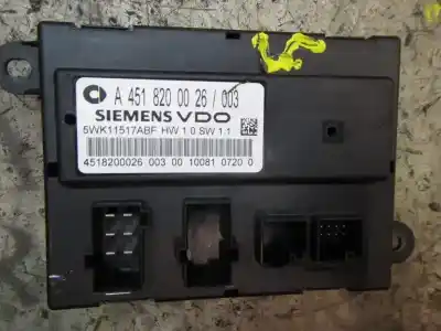 Tweedehands auto-onderdeel ELEKTRONISCHE MODULE voor SMART FORTWO COUPÉ (451)  OEM IAM-referenties A4518200026 5WK11517ABF A4518200026