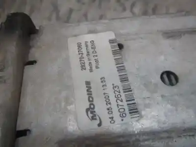 Pezzo di ricambio per auto di seconda mano intercooler per kia cee´´d 2.0 crdi riferimenti oem iam 2827027060  6072623