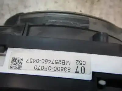 Автозапчастина б/у панель інструментів для toyota verso (_r2_) 2.0 d-4d (aur20_) посилання на oem iam 838000f070 mb2574500457 838000f070