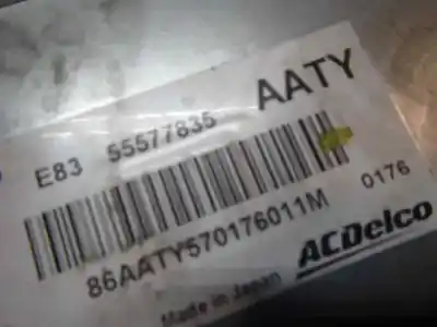 Second-hand car spare part ecu engine control for opel corsa d 1.2 cat (a 12 xer / ldc) oem iam references   