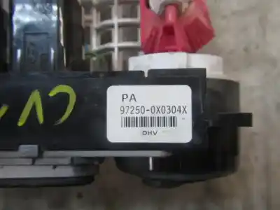 Peça sobressalente para automóvel em segunda mão comando de sofagem (chauffage / ar condicionado)  por hyundai i10 1.1 12v cat referências oem iam 972500x0304x  972500x0304